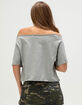 BDG Urban Outfitters 89 Slash Womens Off The Shoulder Tee image number 4