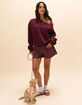 FULL TILT Plaid Flannel Womens Shorts image number 1