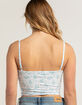 RSQ Womens Print Corset Tank Top image number 3