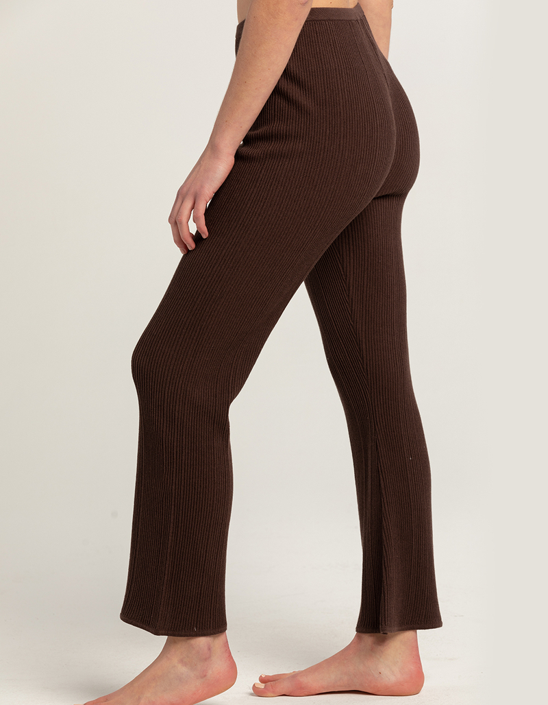 RVCA Swerve Womens Flared Knit Pants image number 2