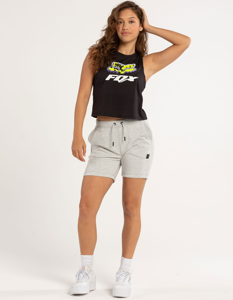FOX Morphic Womens Crop Muscle Tank Top image number 3