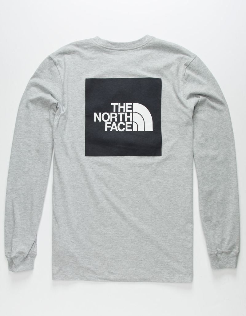 THE NORTH FACE Red Box Mens Heather Grey T-Shirt image number 0