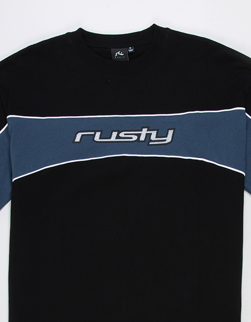 RUSTY Kinetic Mens Oversized Heavyweight Tee image number 3