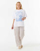 RIP CURL Oceanic Heritage Womens Oversized Tee image number 4