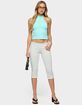 EDIKTED Ikara Backless High Neck Halter Top image number 5