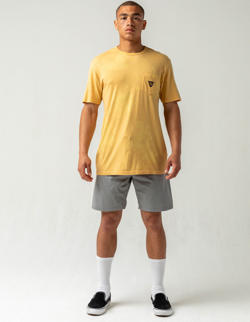VISSLA Capsized Bleach Mens Pocket Tee image number 7