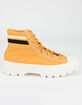CONVERSE Lugged Varsity Chuck Taylor All Star Womens Yellow High Top Shoes image number 1
