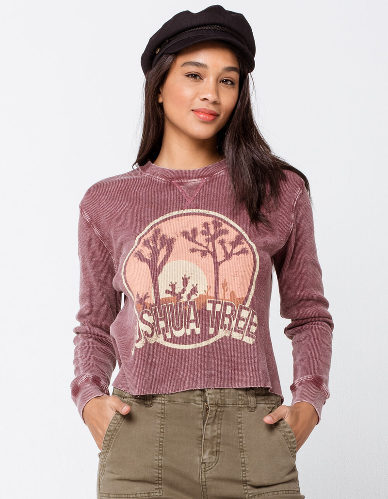 FULL TILT Joshua Tree Womens Thermal Tee image number 0