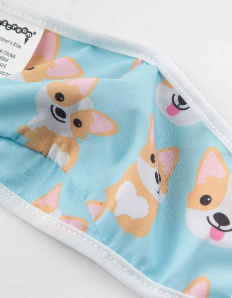 Corgi Kids Reversible Fashion Face Mask image number 1