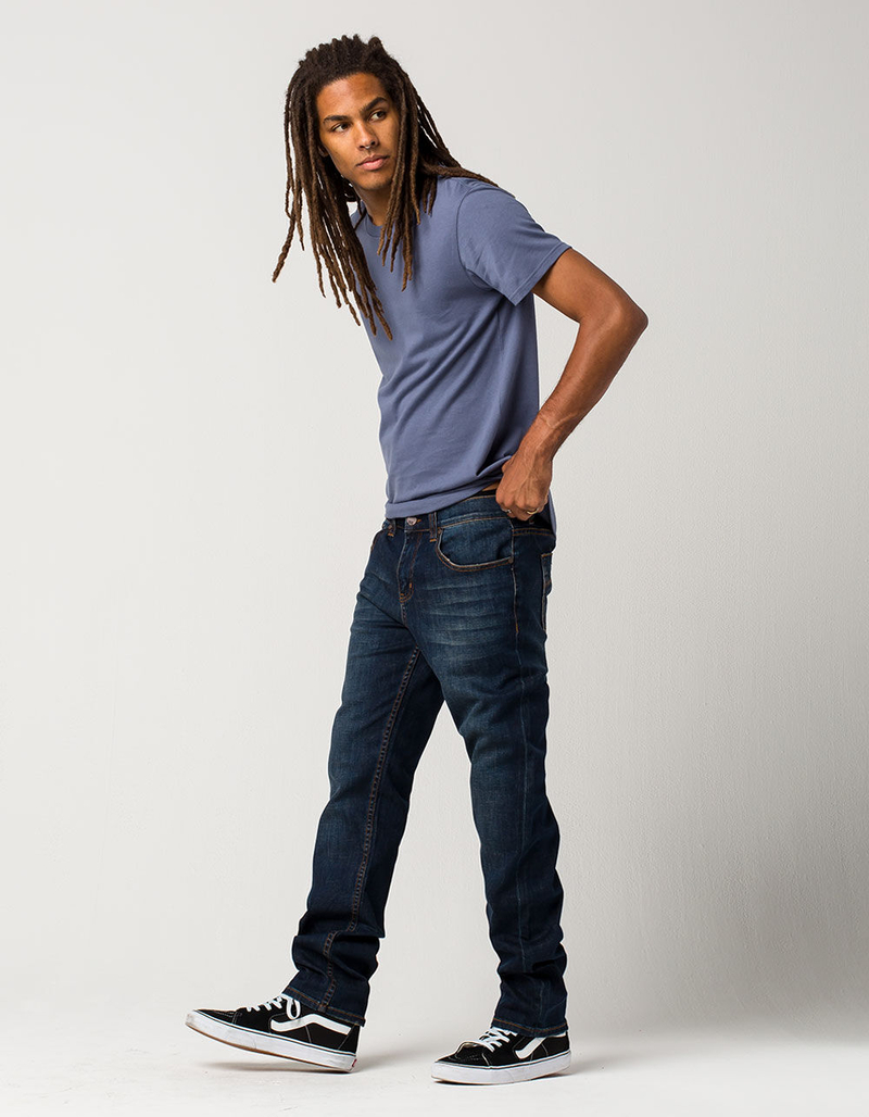 RSQ New York Mens Slim Straight Stretch Jeans image number 4