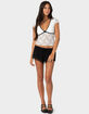 EDIKTED Avi Sheer Lace Top image number 4