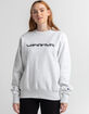 CHAMPION Felt Logo Crew Womens Sweatshirt image number 1