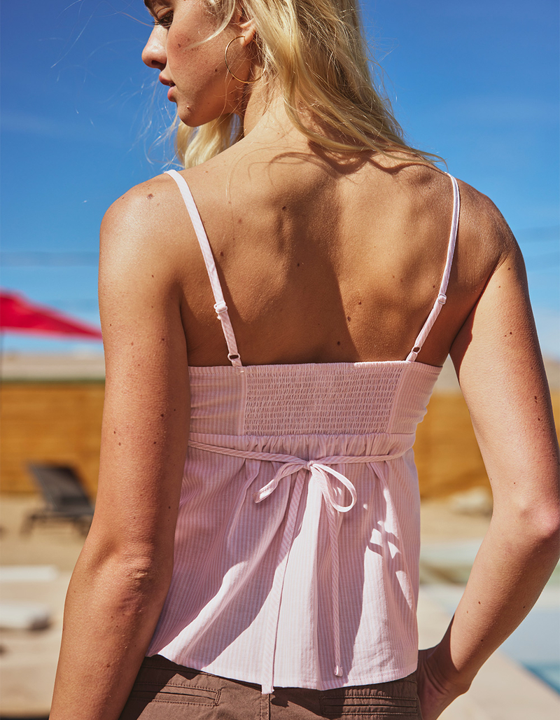 RSQ Womens Henley Babydoll Cami image number 7