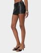 EDIKTED Crawford Faux Leather Micro Skort image number 3