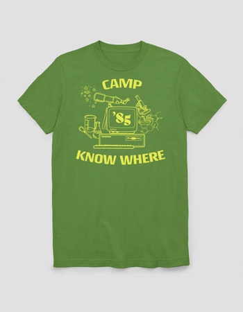 STRANGER THINGS Camp Know Where Unisex Tee Primary Image