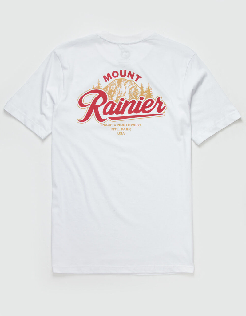 BLUE TIMBER Mount Rainier Mens T-Shirt image number 0
