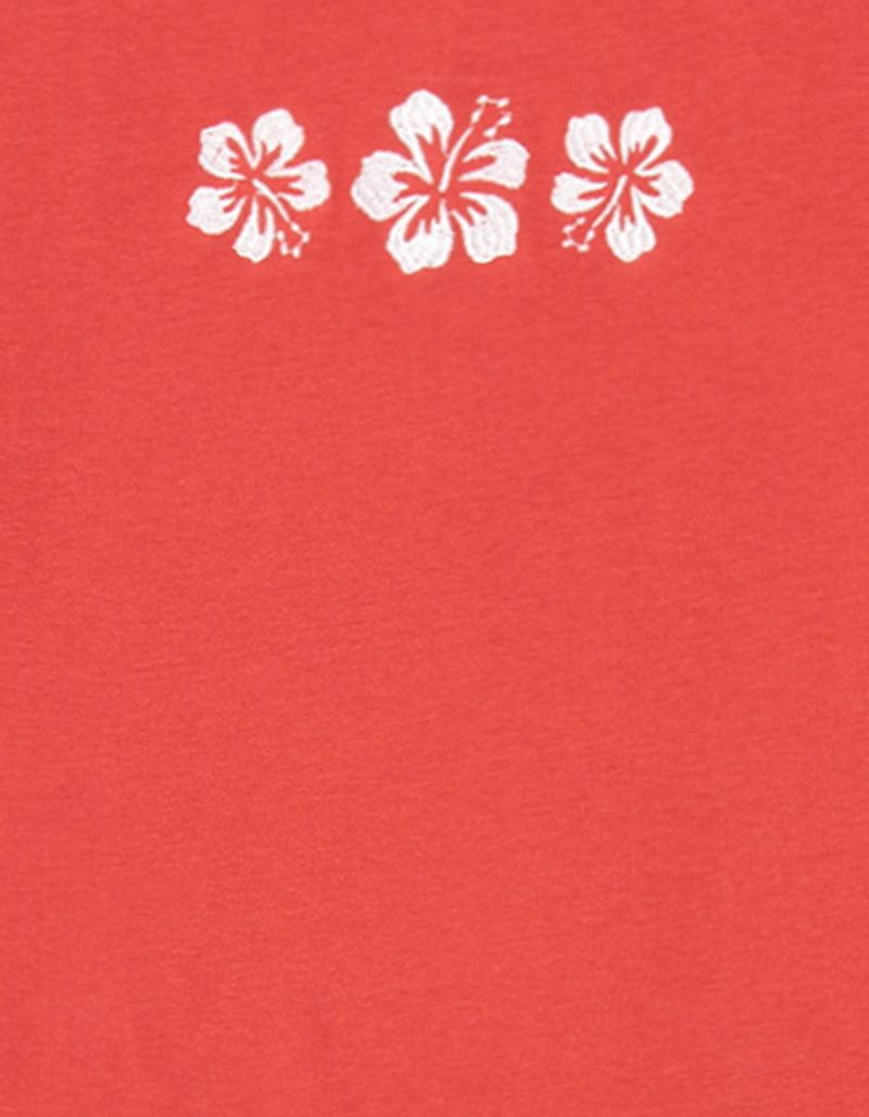 FULL TILT Embroidery Flower Girls Tee image number 1