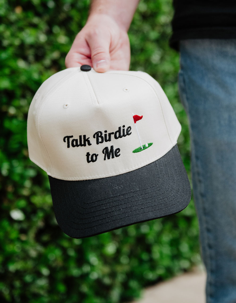 KATYDID Talk Birdie To Me Mens Golf Vintage Hat image number 3