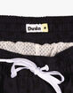 DUVIN Black Leopard Mens Volley Shorts image number 4