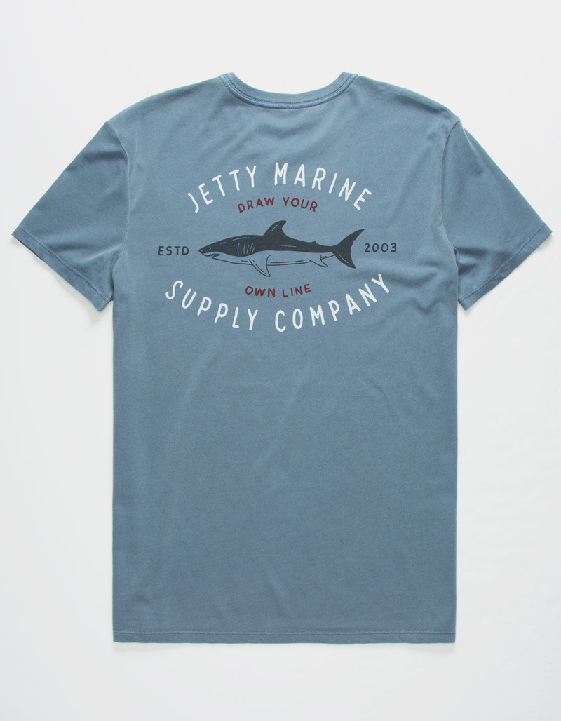 JETTY Sharki Gray Mens T-Shirt image number 0