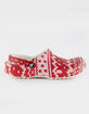 CROCS Classic Holiday Sweater Womens Clogs image number 2