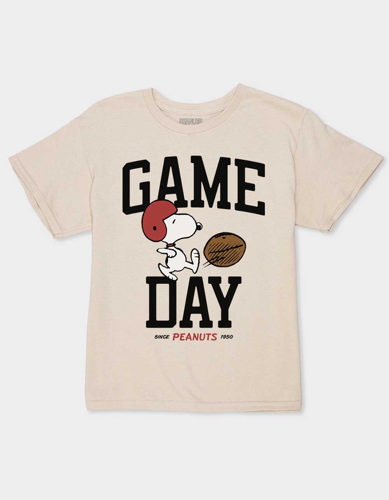 PEANUTS Game Day Football Unisex Kids Tee image number 0