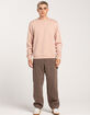 RSQ Mens Solid Crewneck Fleece Sweatshirt image number 5
