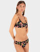 HURLEY Max Hibiscus Dream Scoop Womens Bikini Top image number 4