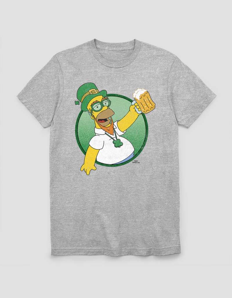 THE SIMPSONS Homer Leprechaun Unisex Tee image number 0