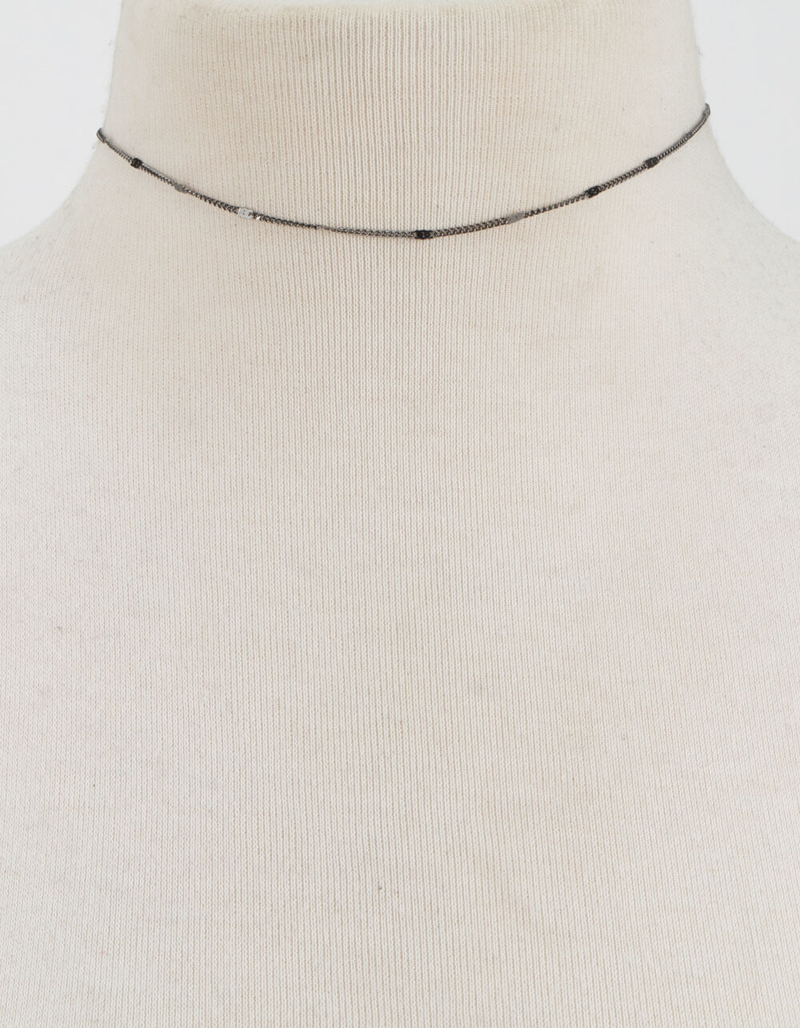 FULL TILT Sunflower Chain Choker Necklaces image number 4