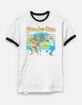 SCOOBY DOO Retro Stripes Van Unisex Ringer Tee image number 1