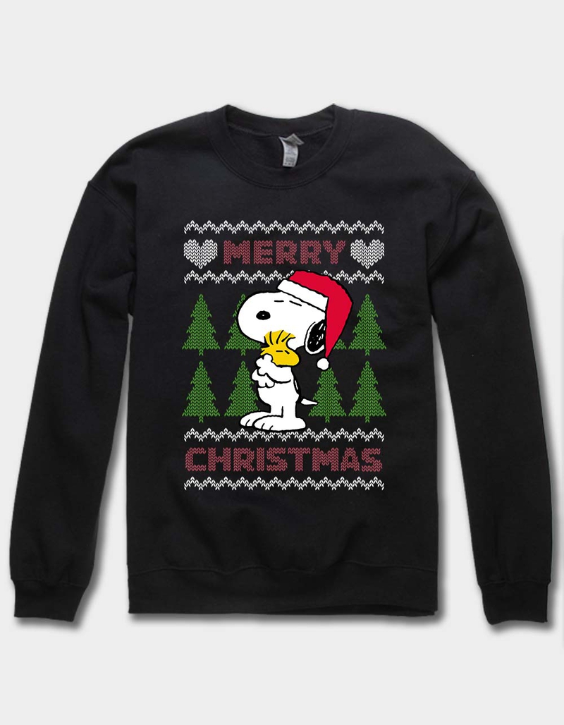 PEANUTS Christmas Sweater Unisex Crewneck Sweatshirt image number 0