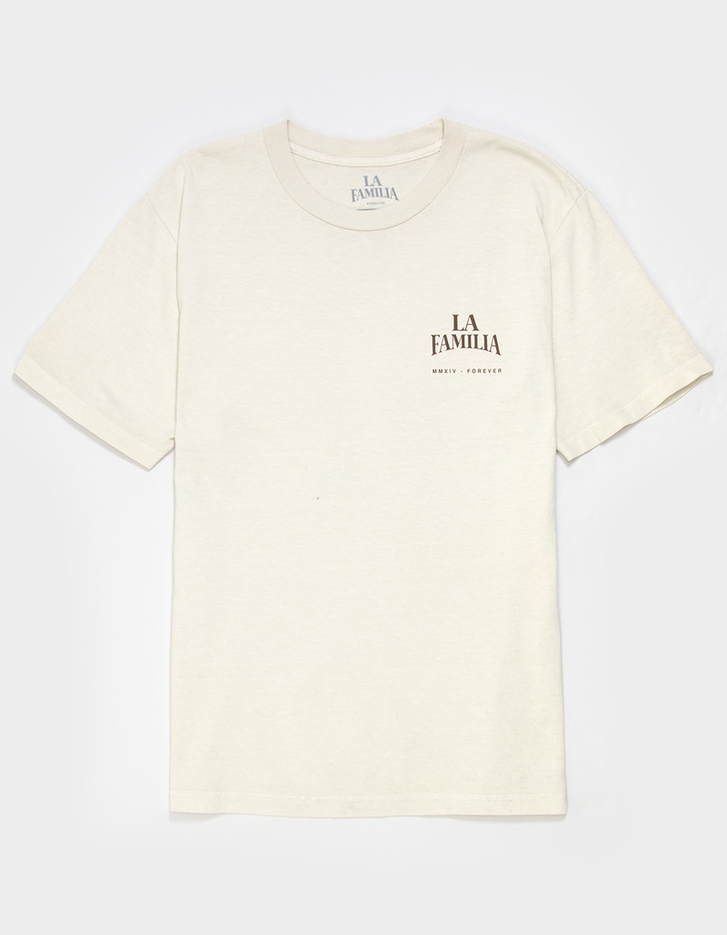 LA FAMILIA Virgin Mary Mens Tee image number 1
