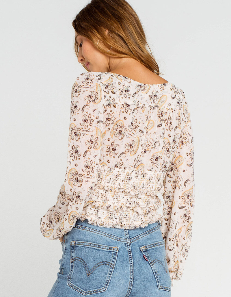FREE PEOPLE Printed Lolita Womens Top image number 2