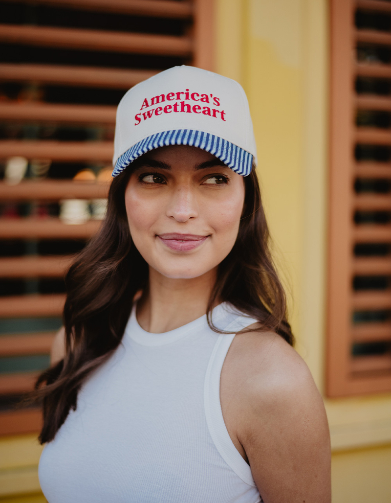 KATYDID America's Sweetheart Vintage Trucker Hat image number 2