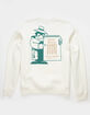 CONEY ISLAND PICNIC Sketchy Mens Crewneck Sweatshirt image number 1