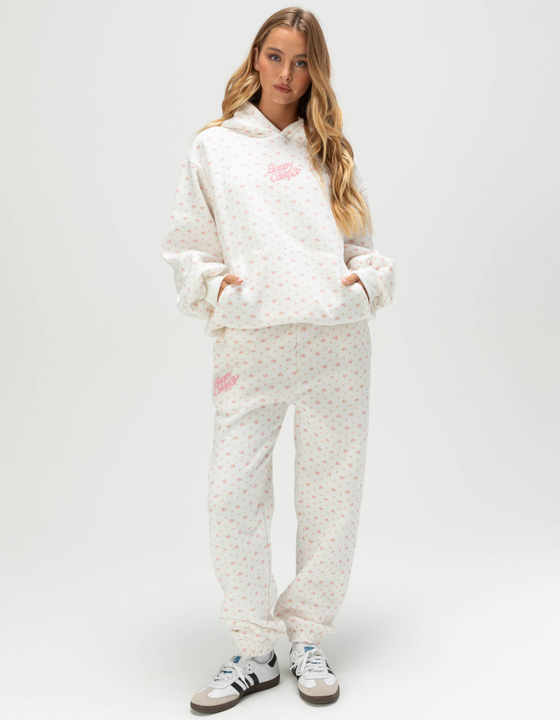 HAPPY CAMP3R Garden Confetti Womens Hoodie image number 4