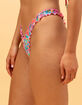 KULANI KINIS Mermaid Garden Lettuce Edge Thong Bikini Bottoms image number 3