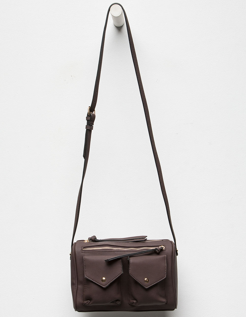 VIOLET RAY Jill Wine Crossbody Bag image number 0
