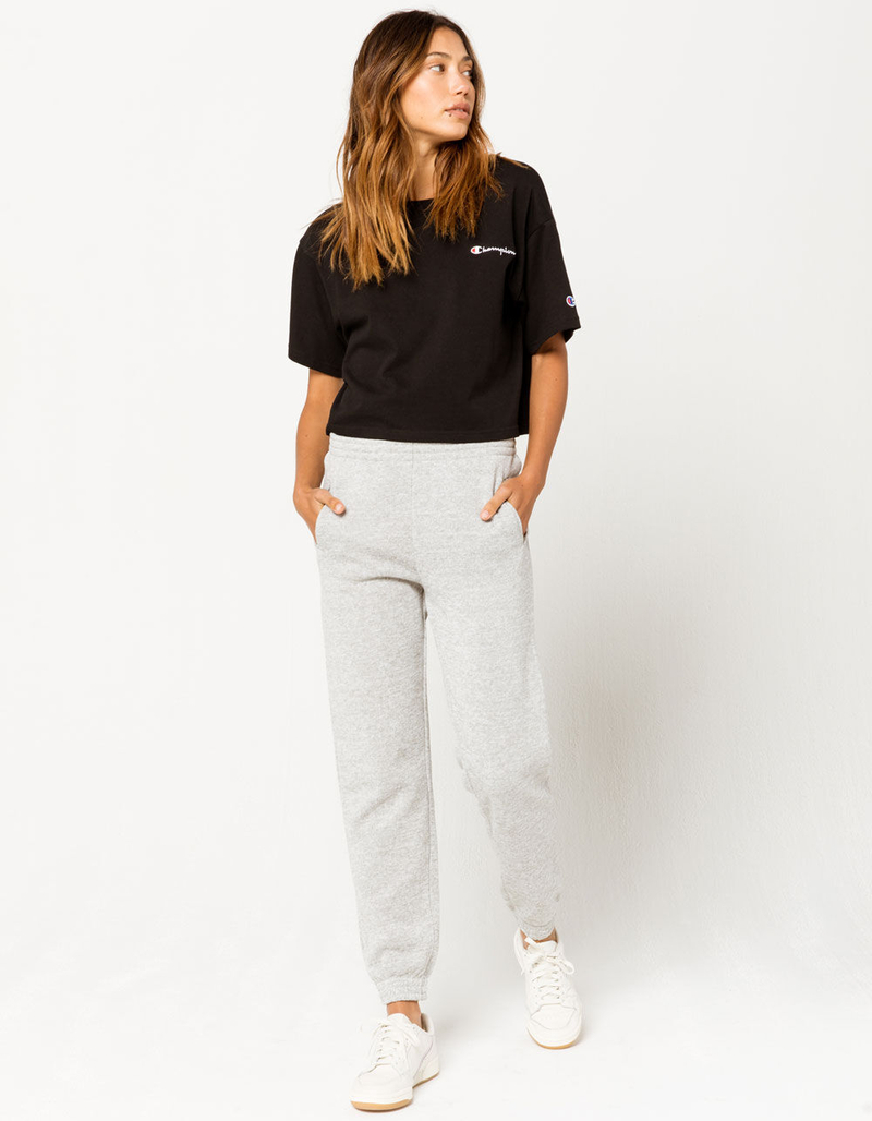 FULL TILT Fleece Womens Jogger Pants - HEATHER GRAY - M | Tillys