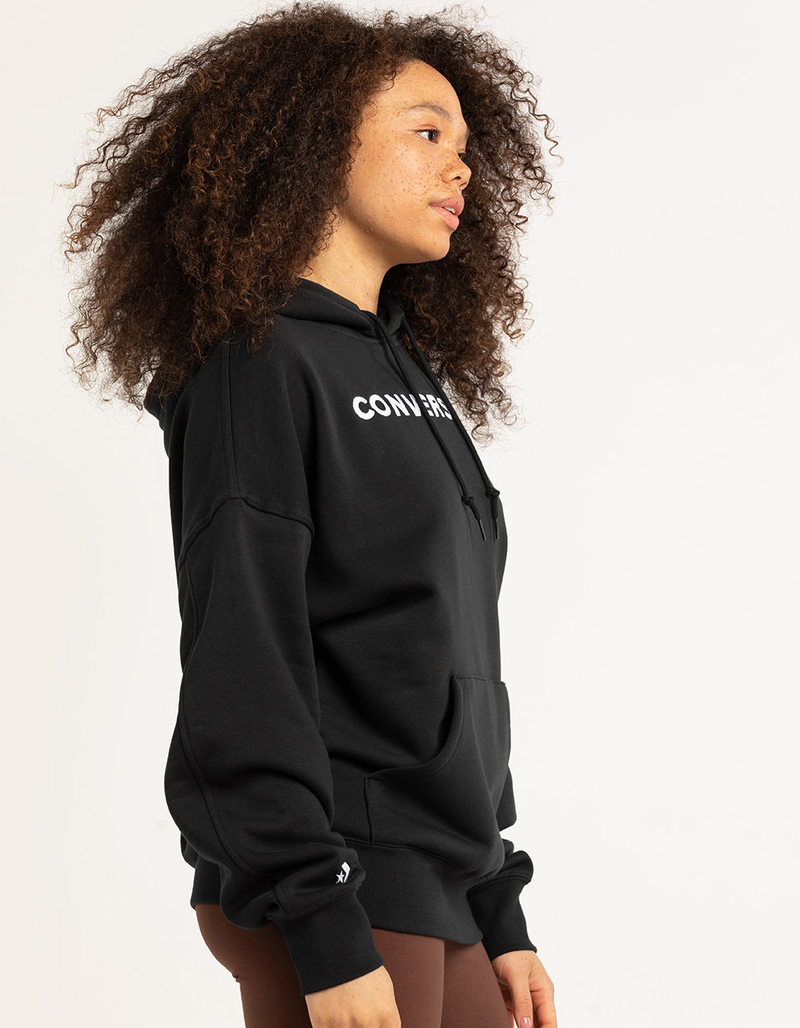 CONVERSE Embroidered Woodmark Womens Hoodie image number 1