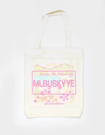 MALIBU SKYYE License Plate Tote Bag Primary Image