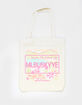 MALIBU SKYYE License Plate Tote Bag image number 1