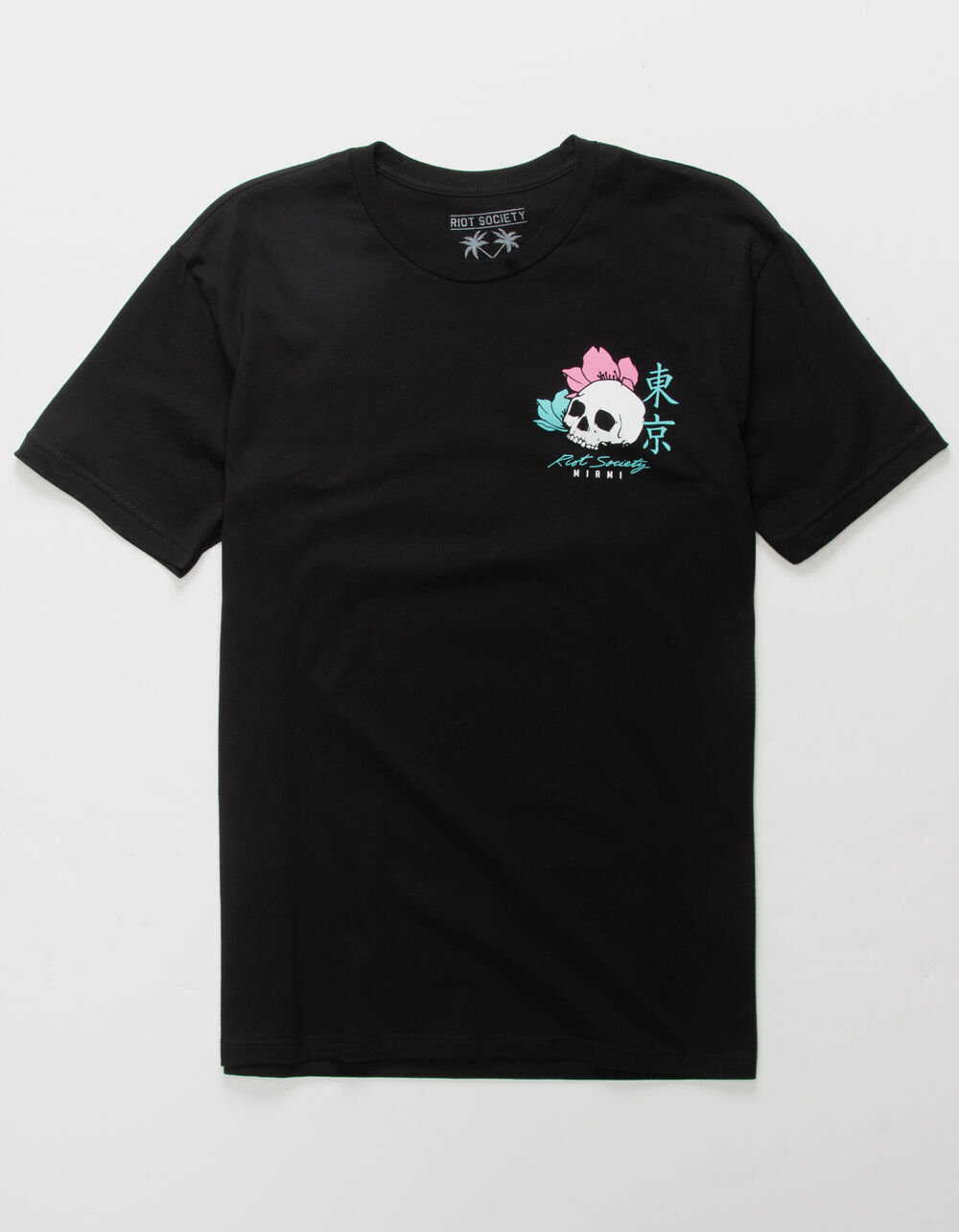 RIOT SOCIETY Flamingo Tattoo Mens Tee 