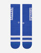 STANCE OG Blue Mens Crew Socks image number 2