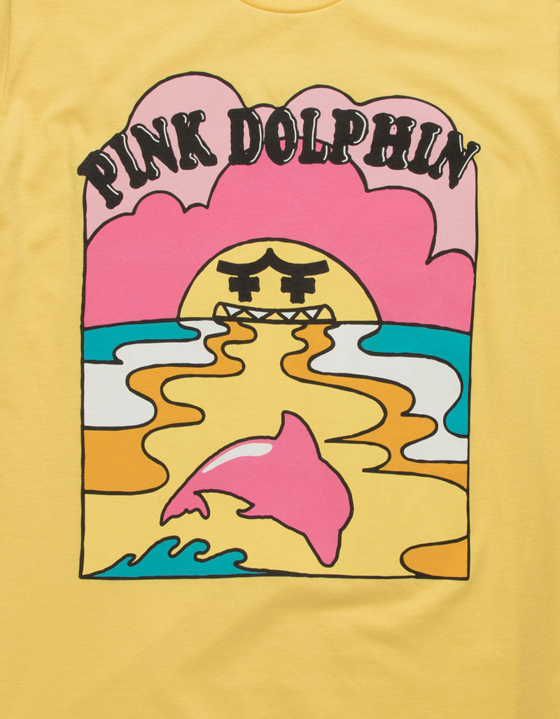 PINK DOLPHIN Rise Up Mens T-Shirt image number 1