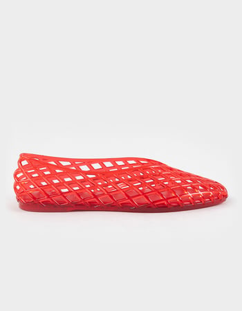 FULL TILT Ashley Womens Jelly Ballet Flats Primary Image
