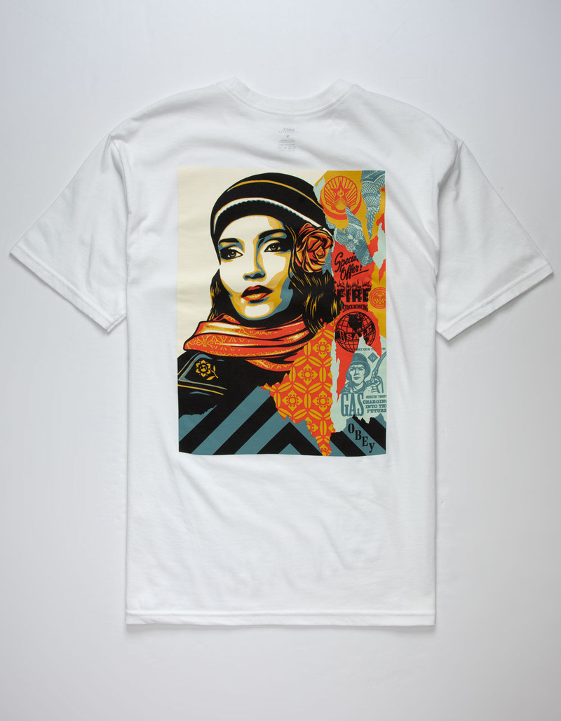 OBEY Special Offer Mens White T-Shirt image number 0