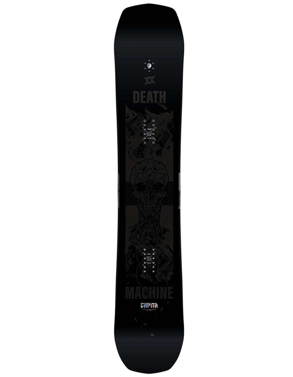 CAPITA Black Snowboard Of Death Snowboard - BLACK/RED - 159 | Tillys