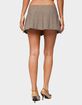 EDIKTED Lockette Plaid Pleated Mini Skort image number 3